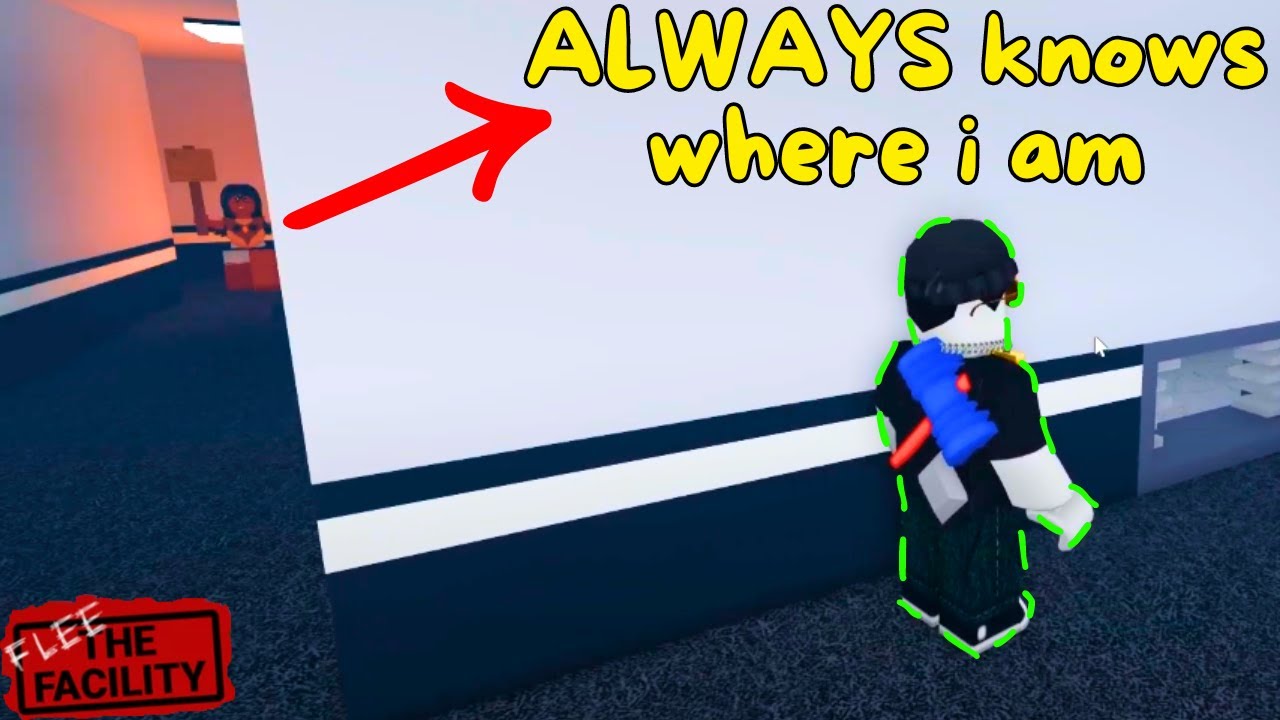 SO MANY CLOSE CALLS AGAINST ESP USER!! (Roblox Flee the Facility)