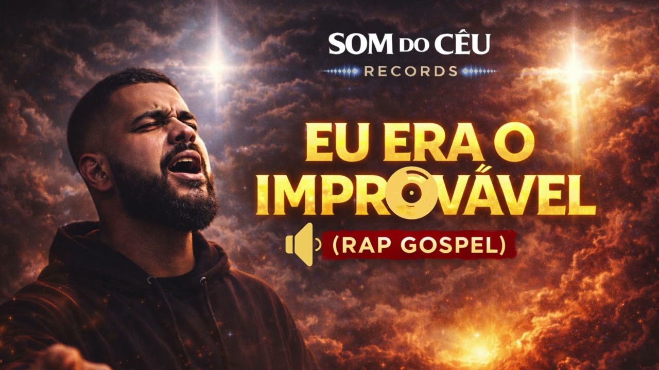 EU ERA O IMPROVÁVEL 🙏🔥  Rap Gospel de Superação Motivacional 2025