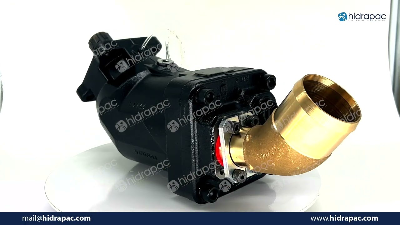 Twin Flow Bent Axis Hydraulic Piston Pumps 70+70