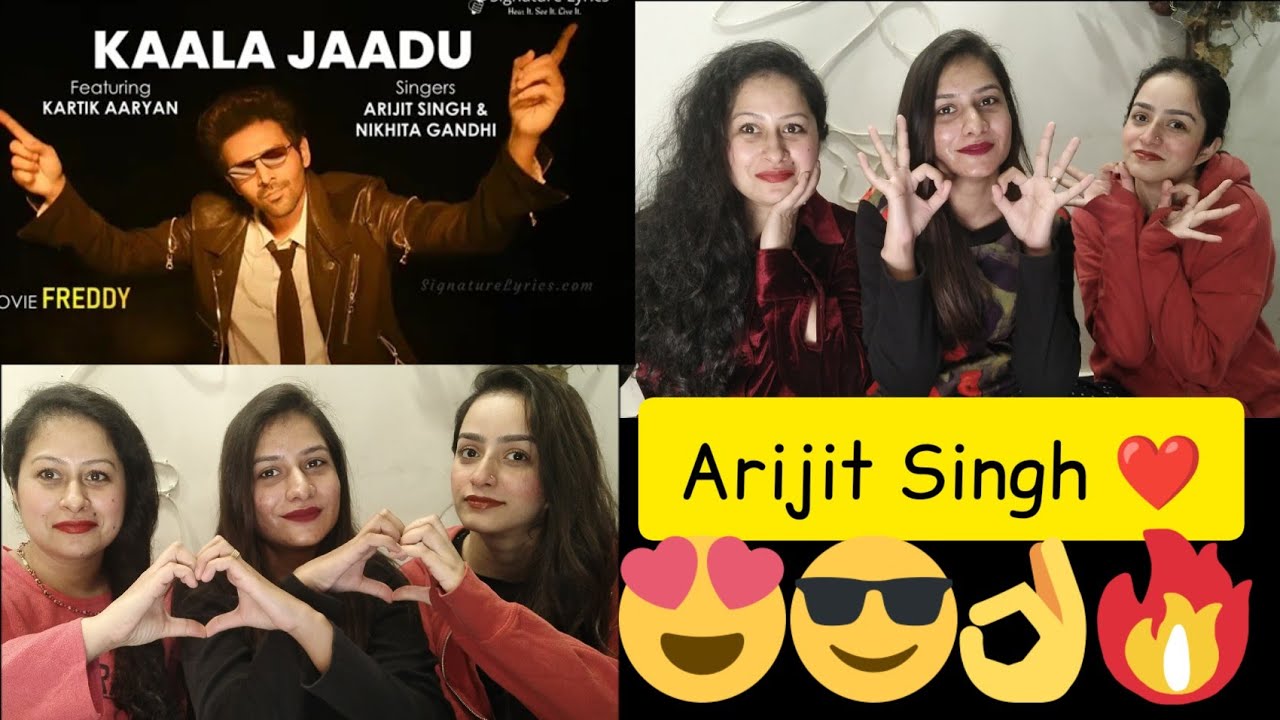 Kaala Jaadu | Song Reaction | Kartik Aaryan | Freddy | Arijit Singh