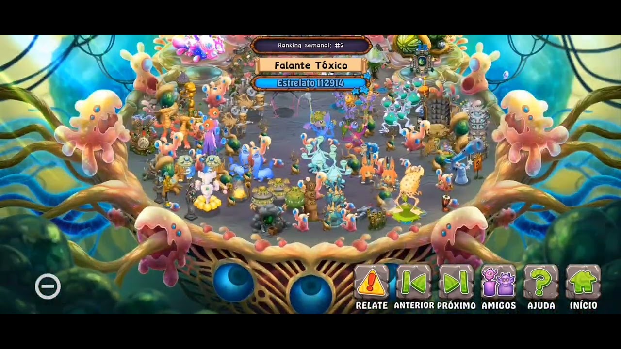 Ateliê eterio quase completo my singing monsters 