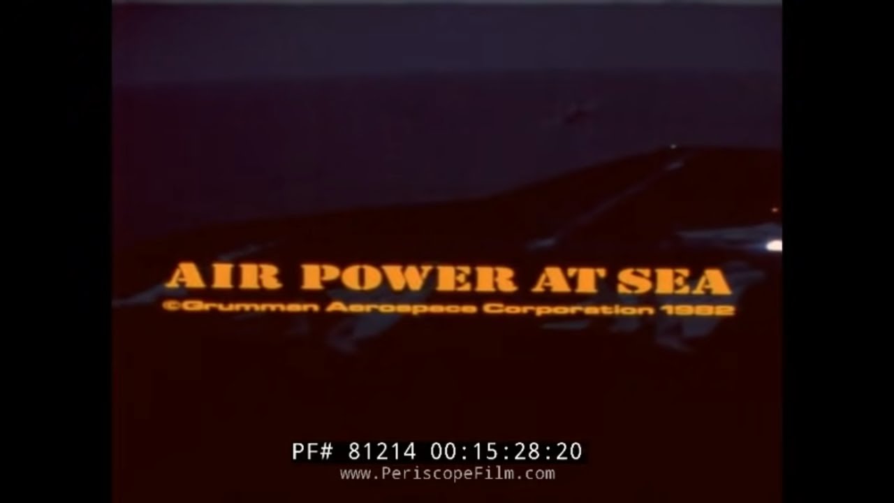 U.S. NAVY AIR POWER AT SEA  F-14 TOMCAT TOP GUN   DOCUMENTARY  81214