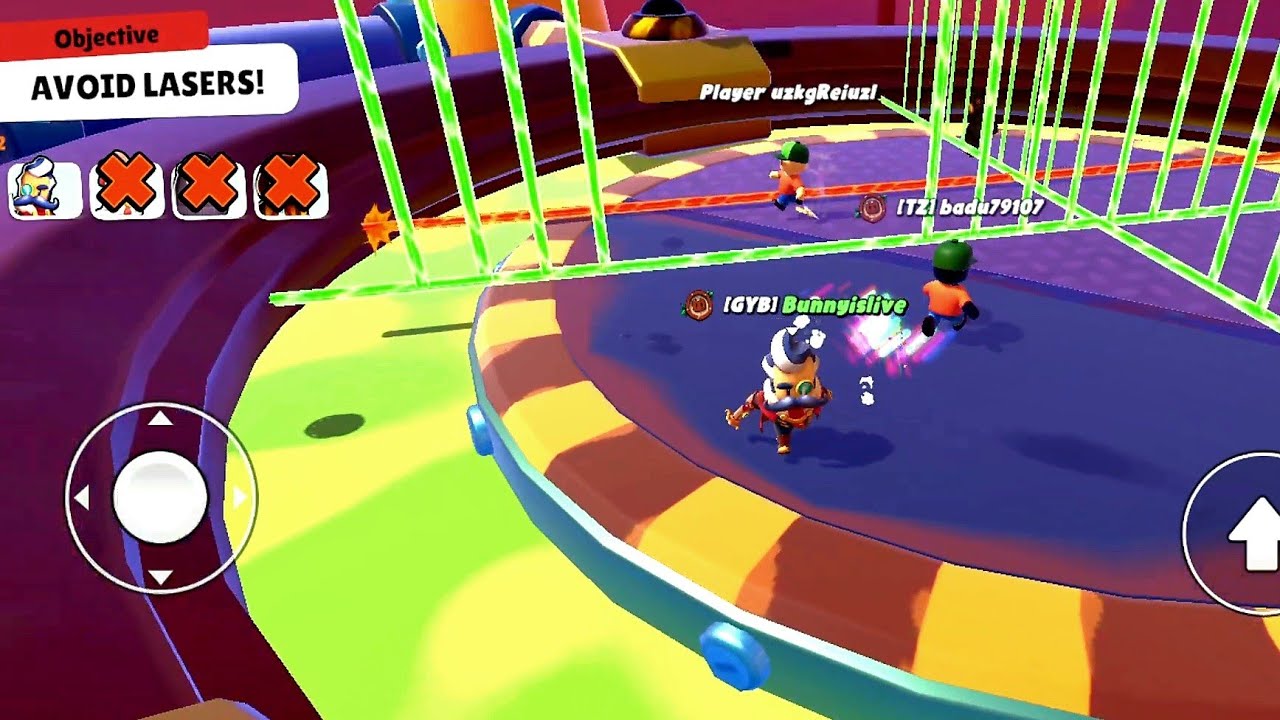 Stumble guys game - Playing in teams