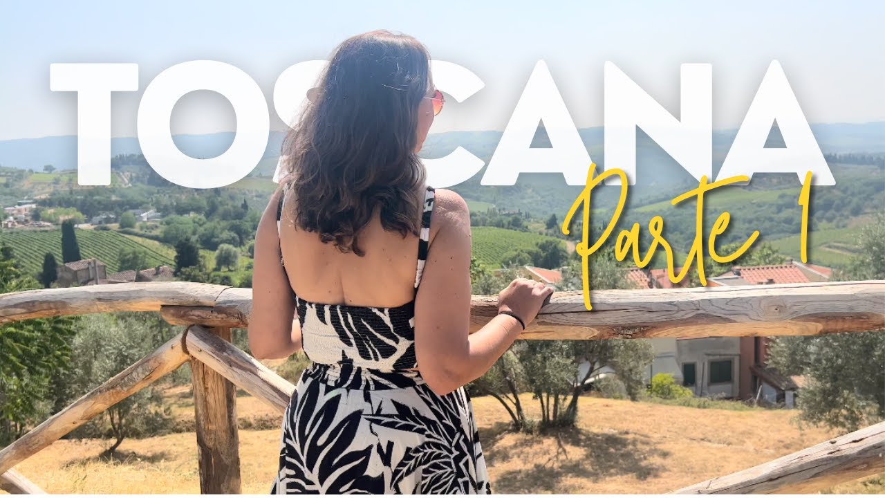 VLOG ITÁLIA - VIAGEM DE CARRO PELA TOSCANA - PARTE 1 - Greve in Chianti e Lamole