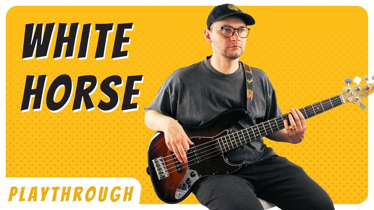 White Horse Bass Playthrough - Chris Stapleton - NOTE FOR NOTE