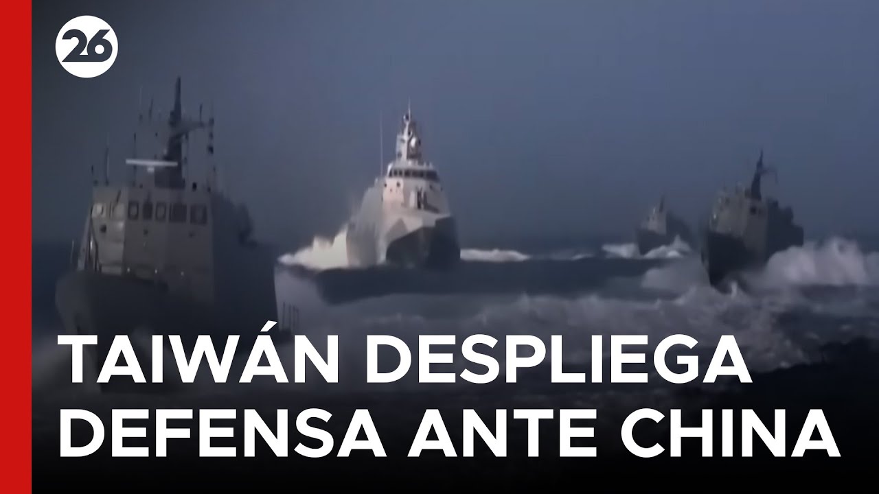 ⚠️ ALERTA MILITAR | Taiwán despliega su defensa ante el asedio de las fuerzas chinas