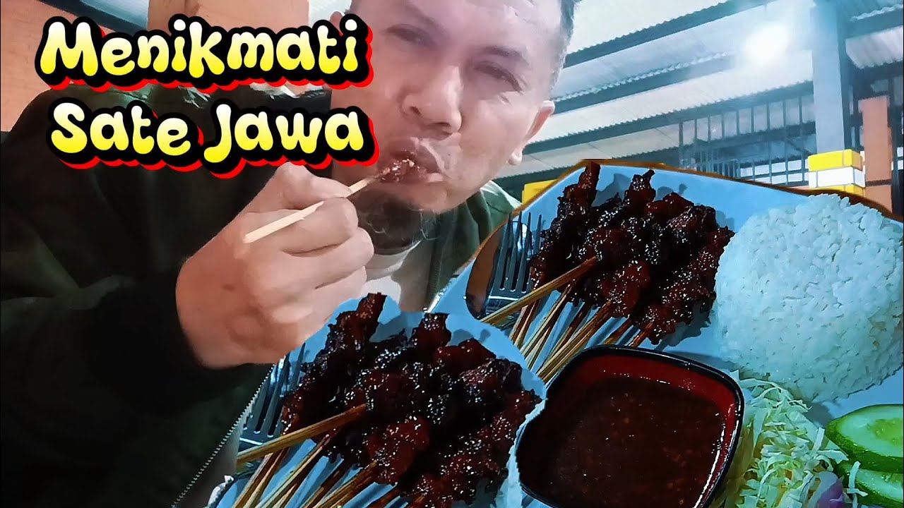 NIKMATNYA SATE KAMBING JAWA PAK IKHSAN