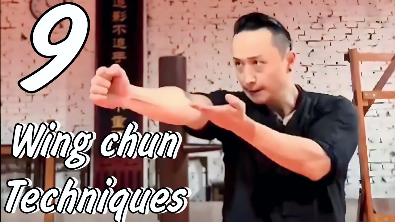 9 WING CHUN FIGHTING TECHNIQUES | KUNG FU SKILLS