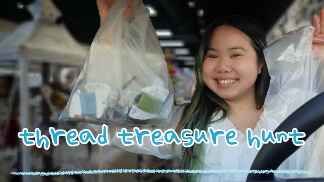 needlepoint store crawl ep. 1 | thread hunting at labors of love ❤️🪡