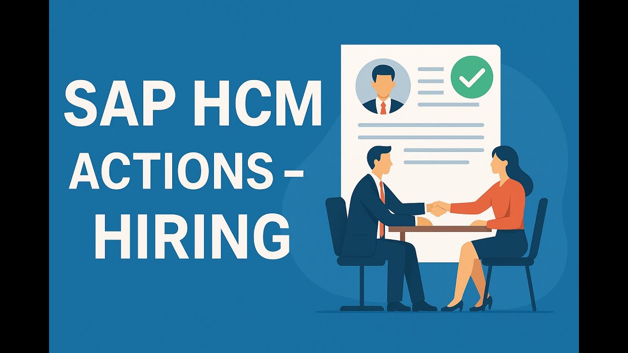 sap hcm hiring action by varma 8106324340