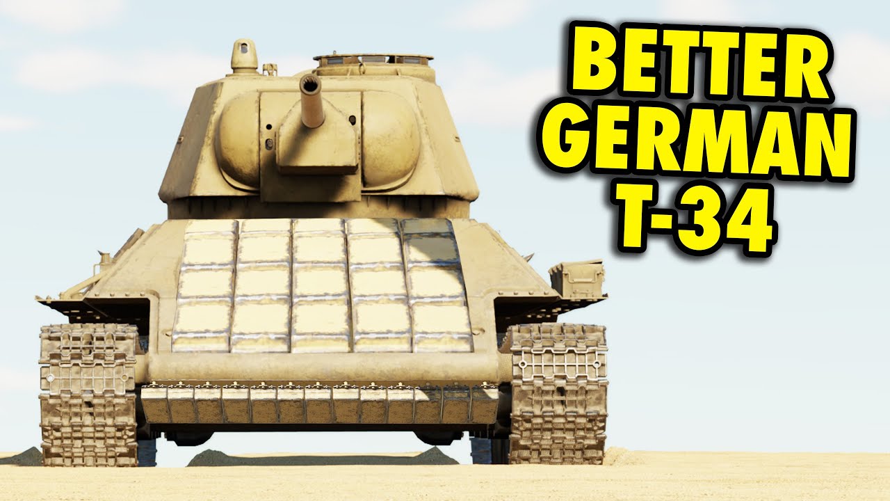 WHEN THE BEST T-34 ISN'T RUSSIAN - German T-34 in War Thunder