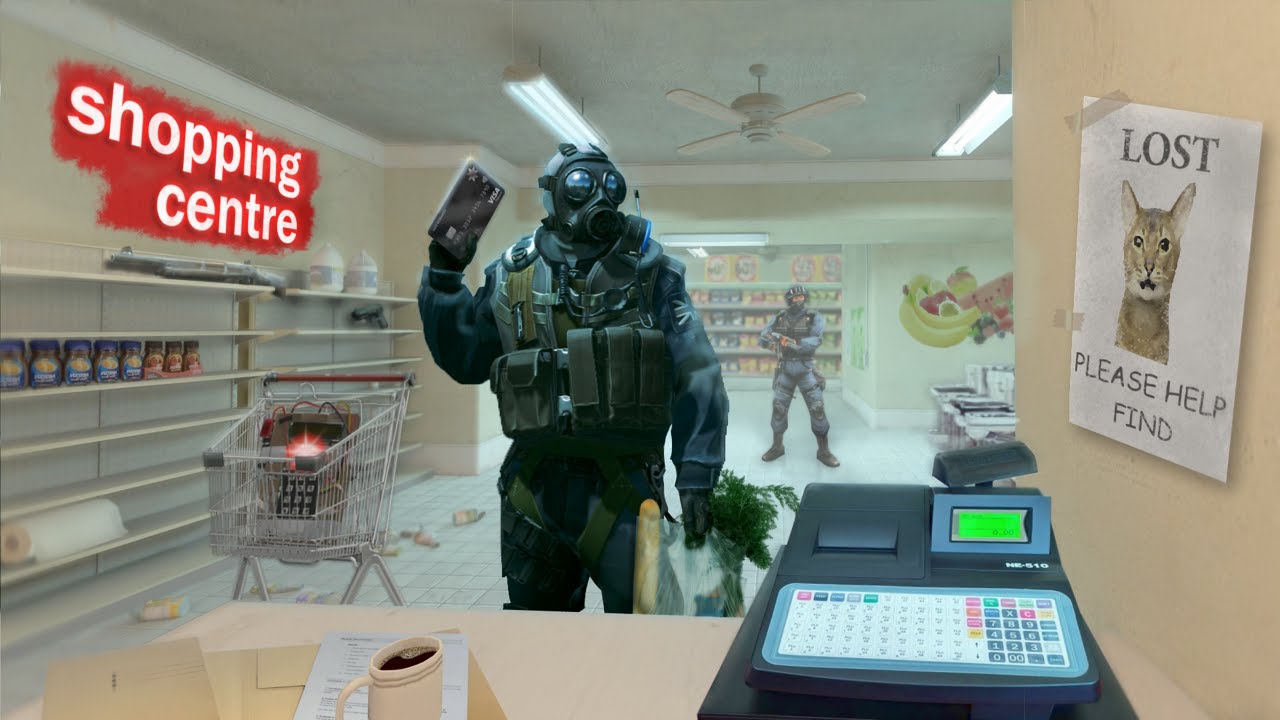 We went shopping... [CS2]