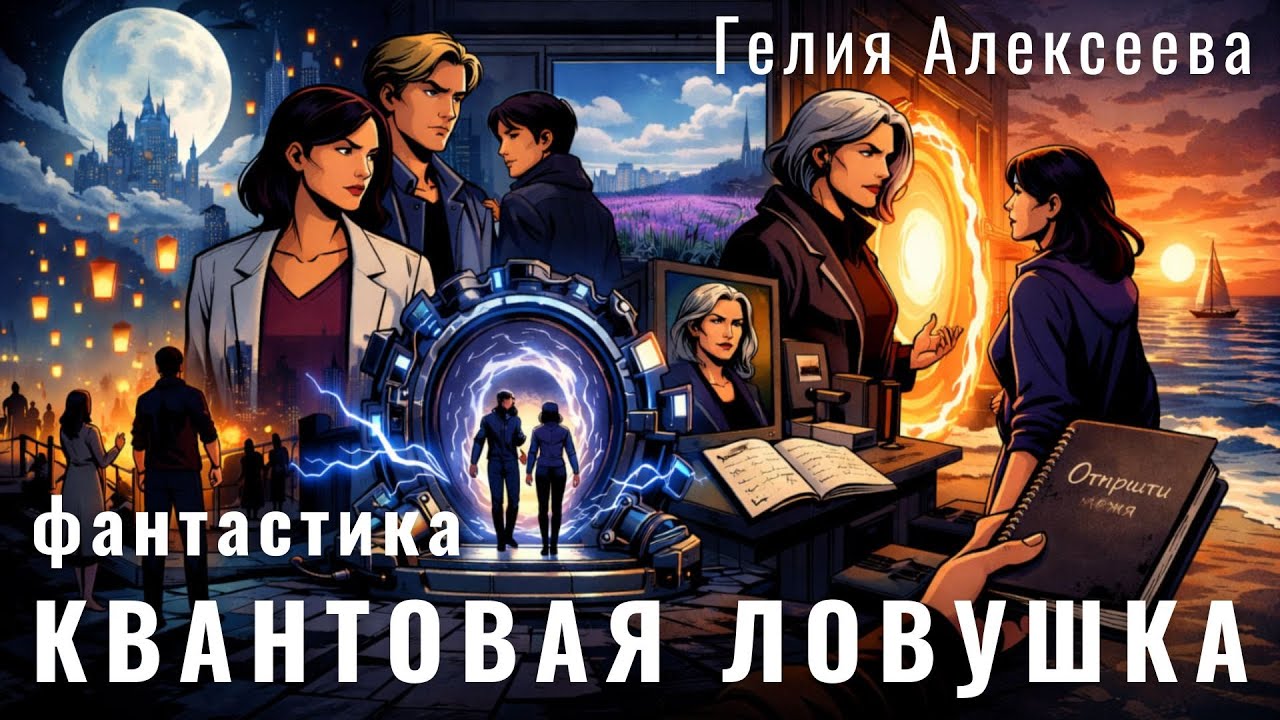 Квантовая ловушка. Аудиокнига. Фантастика. Гелия Алексеева