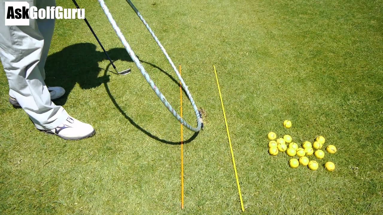 Better Golf Ball Striking Taking Divots