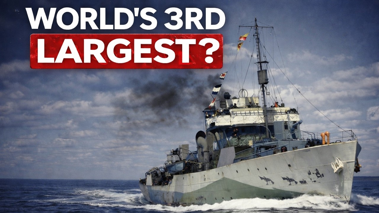 How Canada Built the World's 3rd Largest Navy (1 Ship Every Week)