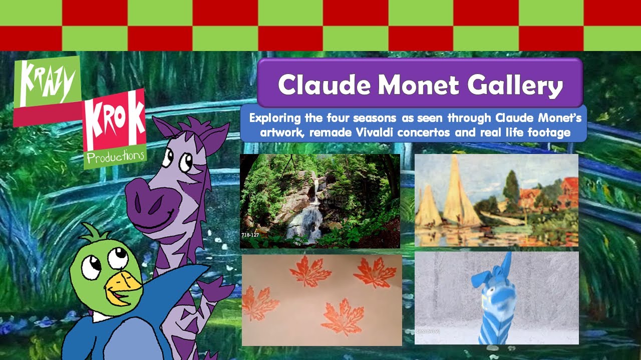 Krazy Krok Productions - Monet's Gallery (2021) | Exploring Nature & Artwork with Vivaldi Concertos
