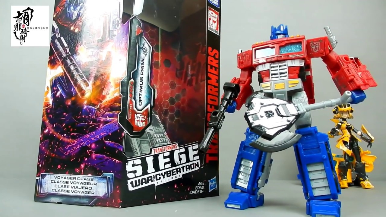 1022 胡服騎射的變形金剛分享時間1022集 Transformers Siege Optimus prime 圍城 柯博文 擎天柱