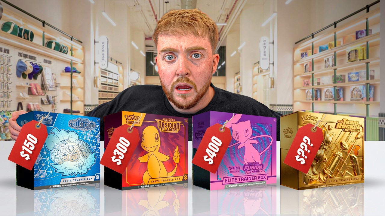 Я открыл Pok&eacute;mon Elite Trainer Boxes на 1000 долларов&hellip;