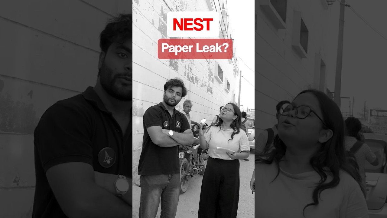 NEST 2026 Paper Leaked? 😳 First Reactions After Exam 🚨