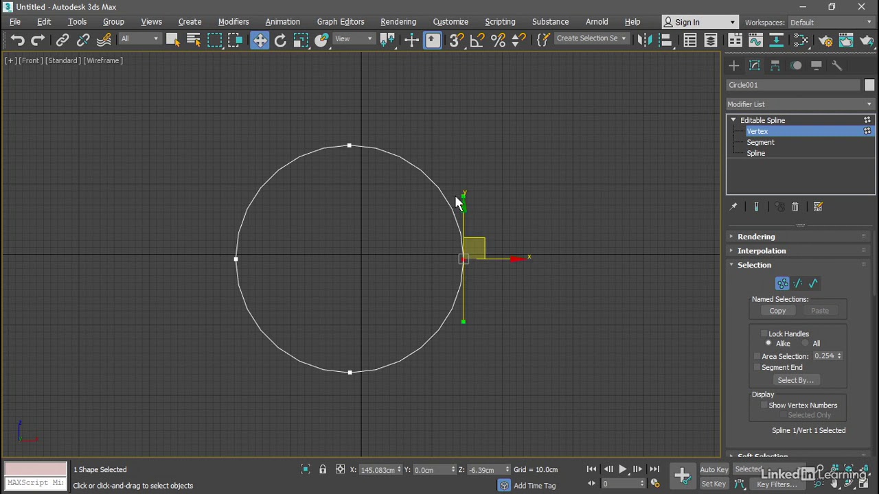 041   Editing Bezier splines