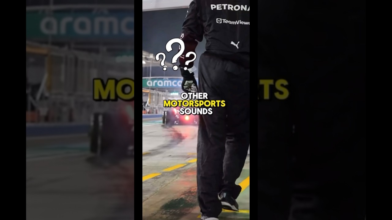Why F1 engines sound like this? #f1facts #formula1 #f1