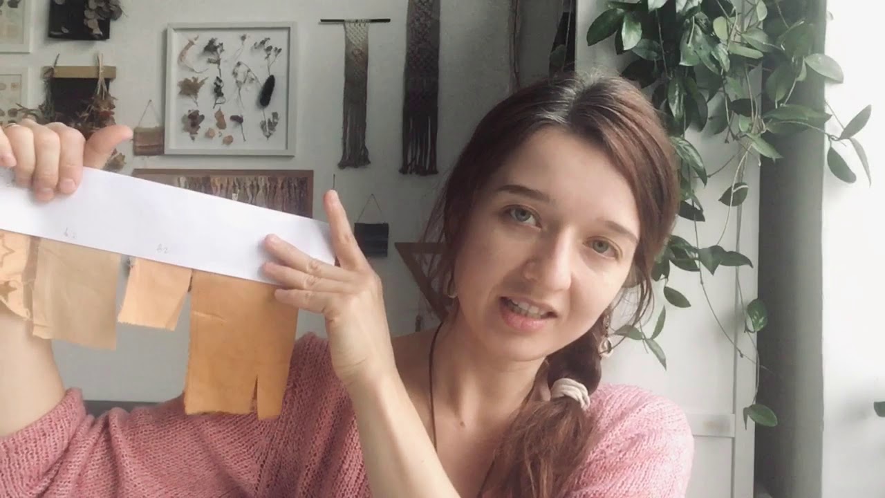 Barwniki roślinne i ich trwałość. Test na światło.