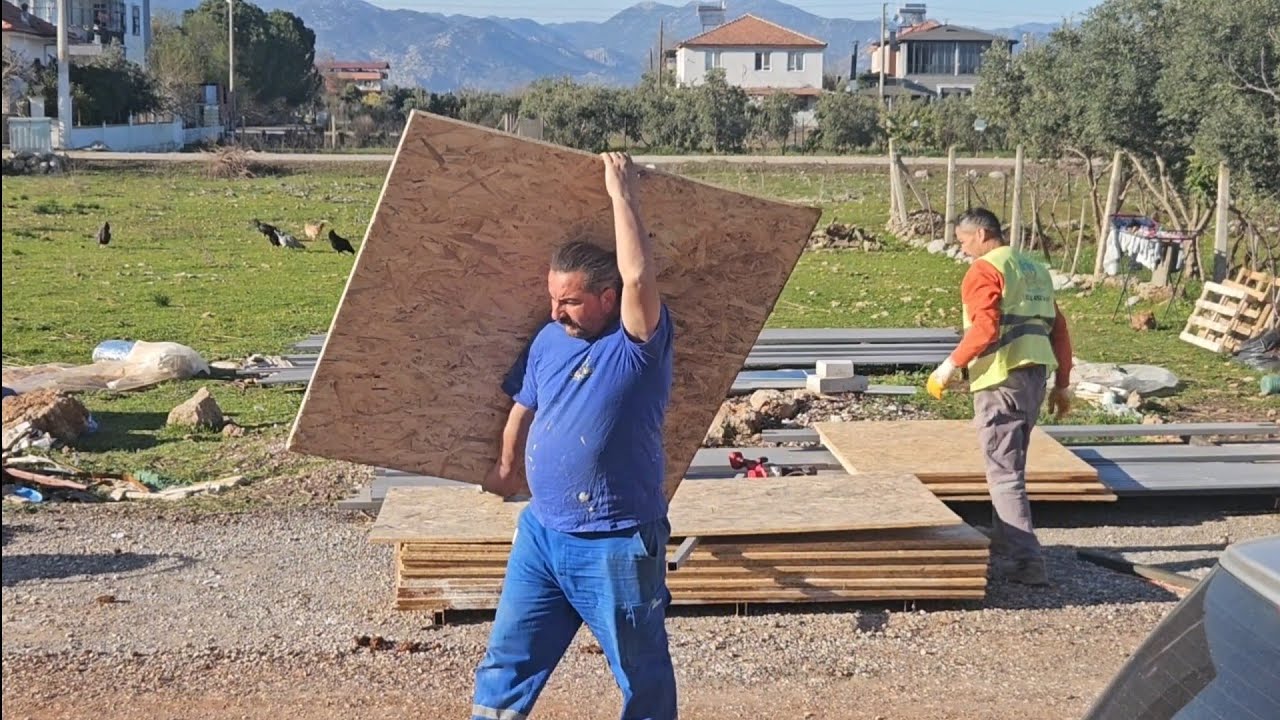 Çelik Ev İnşaatımız Tam Gaz ... 