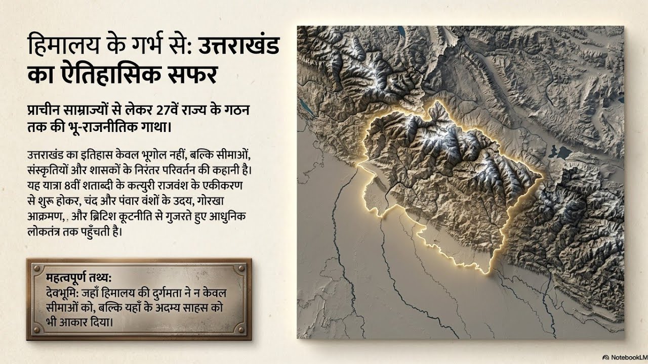 कत्यूरी वंश से आज़ादी तक | उत्तराखण्ड का अनसुना इतिहास | Full Documentary | Uk History 