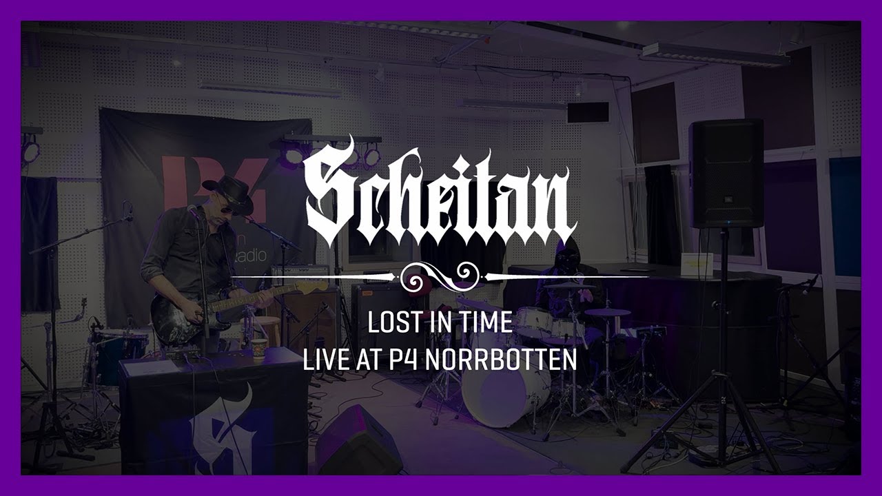 SCHEITAN | Lost in Time (live) | P4 Norrbotten 2025 #goth #gothmusic #gothicrock  #gothicmetal