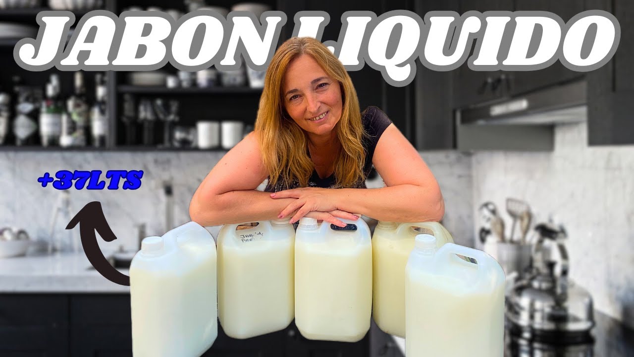 Mi MEJOR JABON Liquido SIN SOSA 😱✨