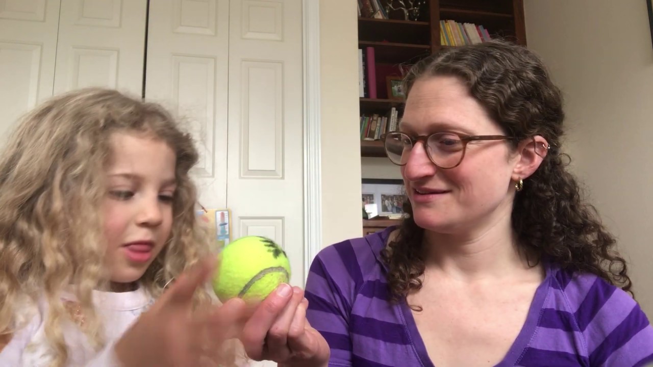 Hungry Tennis Ball – Fine motor activity