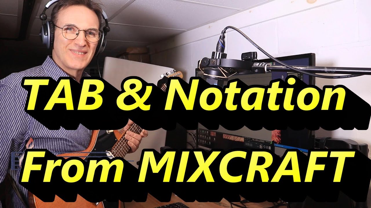 Create TAB and Music Notation from Mixcraft Pro - using MIDI files into a free Noteflight account