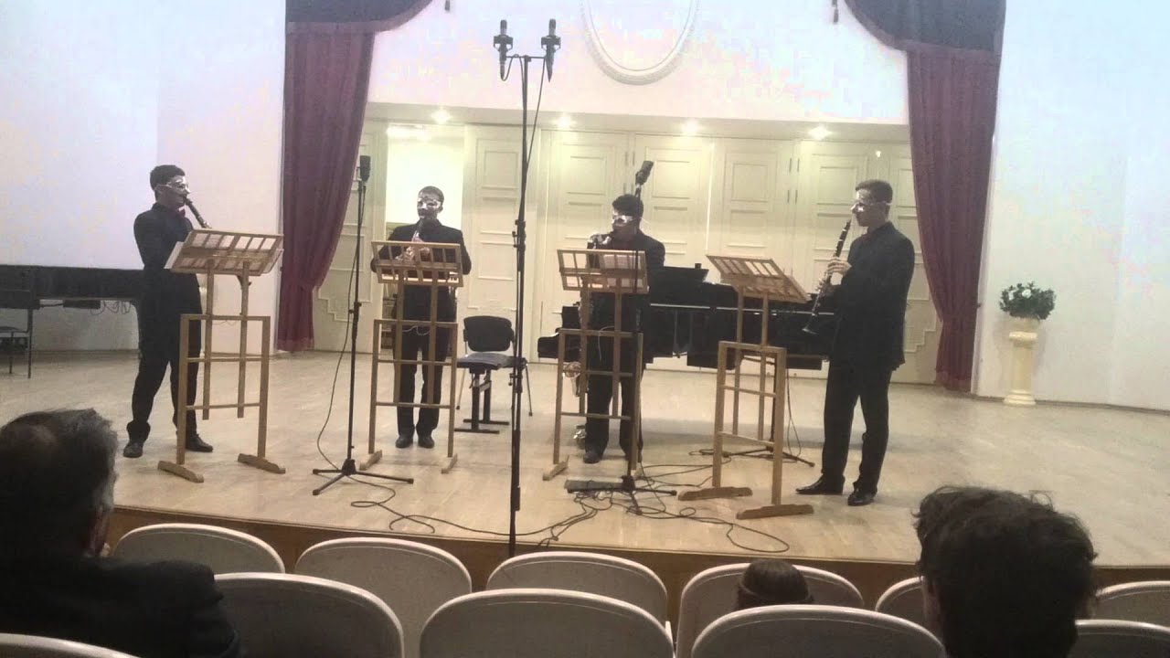 Moscow Clarinet Quartet - Krasikov. 4 Mefisto Dances