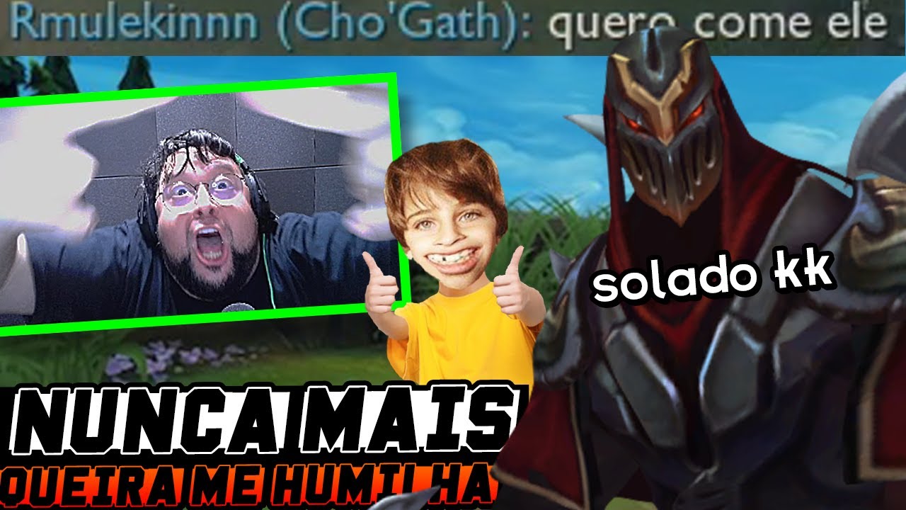 NUNCA MAIS QUEIRA ME HUMILHAR NA STREAM (league of Legends)