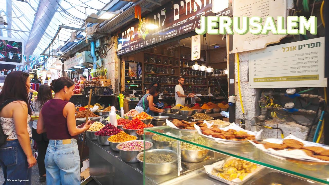 Mahane Yehuda Market and 