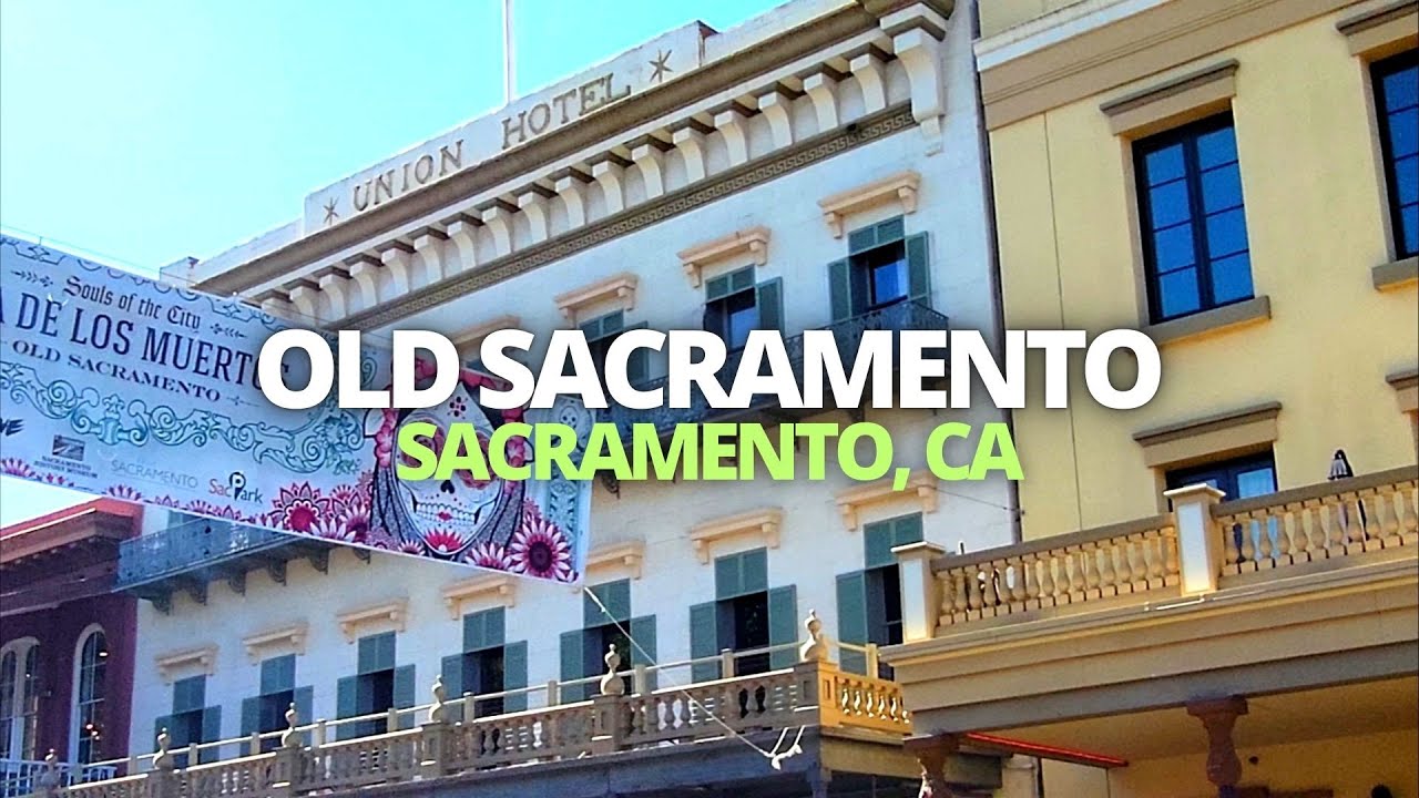 Exploring Old Sacramento Waterfront in Sacramento, California USA Walking Tour #oldsacramento