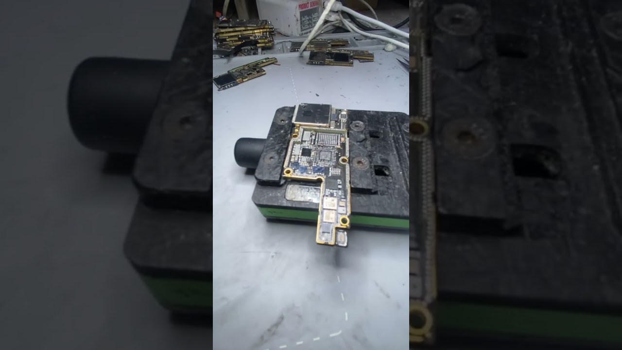 Iphone x upper board swap.