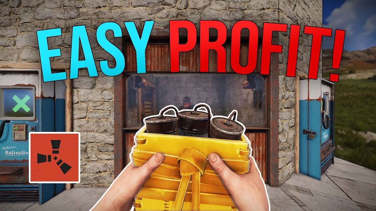MAKING EASY PROFIT FROM A LUCKY TRADE! - Rust Duo