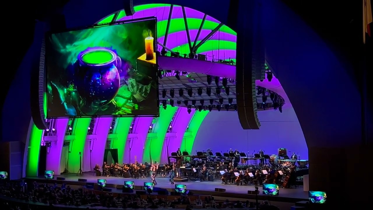 DISNEY 80's-90's Concert JACK SKELETON/HOCUS POCUS at The Hollywood Bowl