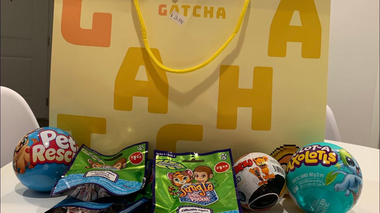 Unboxing $40 Gatcha Mystery Bag + Dollar Tree Blind Bags!! No Talking Unboxing
