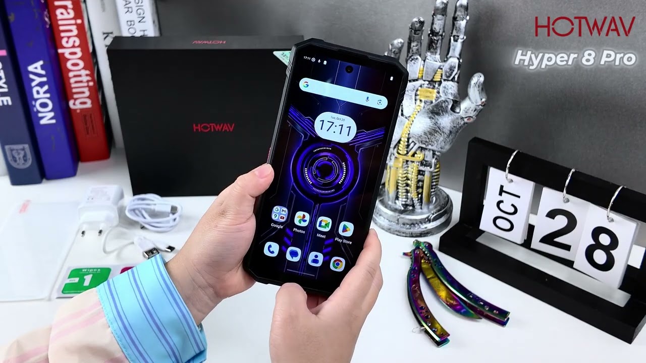 Hyper 8 Pro Vertical Unboxing 📦 | First Look at the 5G Rugged Phone