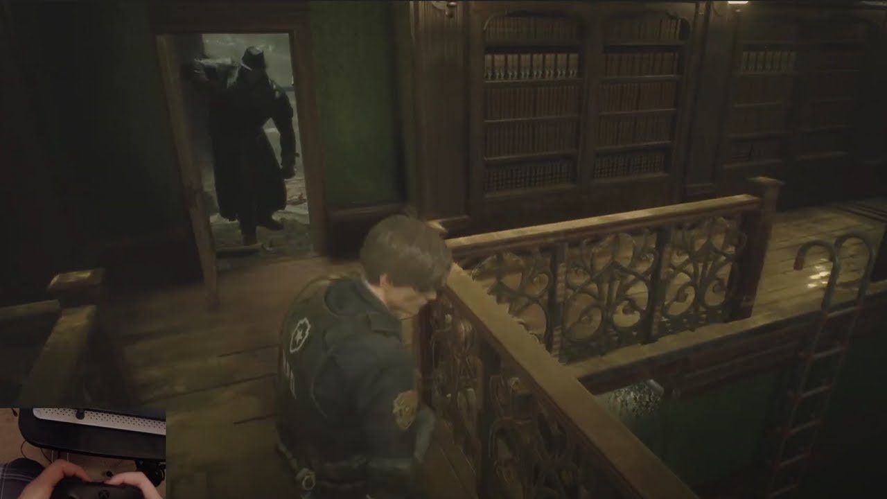 Mr. X teaches directionality and power walking (Resident Evil 2 remake, Hardcore mode) - part 2