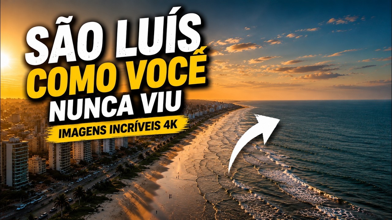 São Luís do Maranhão Vista do Alto | Imagens Aéreas de Drone (Centro Histórico e Litorânea)