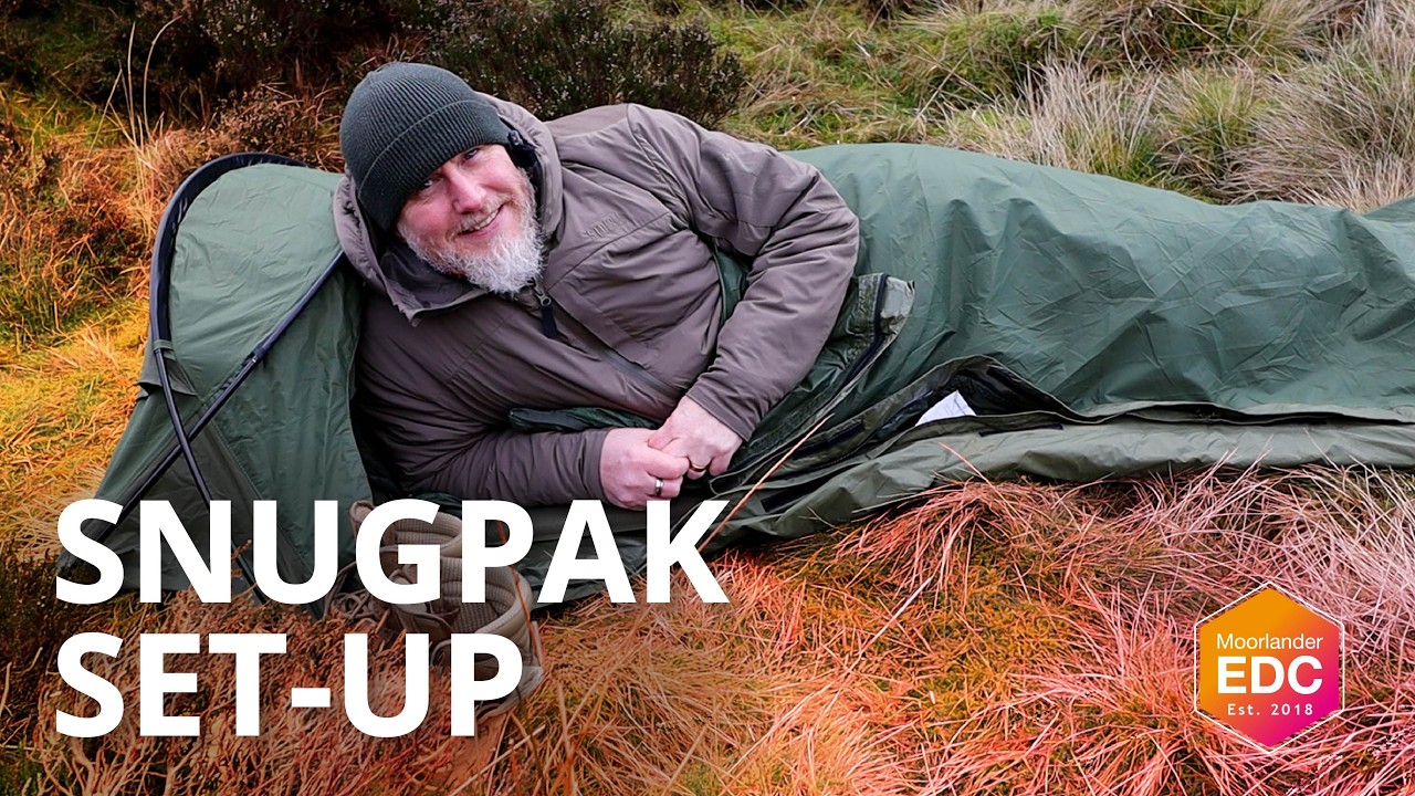 Идеальная спальная система Snugpak – палатка-бивак Stratosphere с дугообразным каркасом.