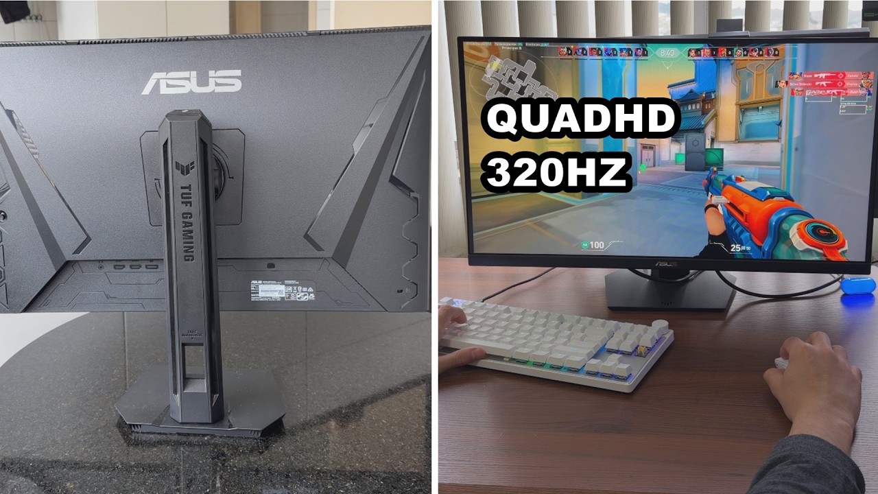 Monitor ASUS TUF Quad HD 320hz IPS - Muito Barato para o que entrega