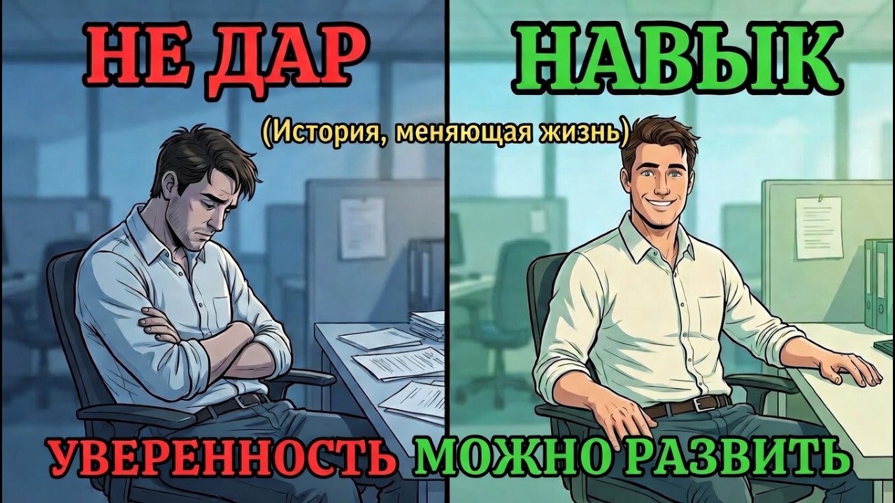 «Уверенность — это мышца. Тренировка харизмы для интровертов»