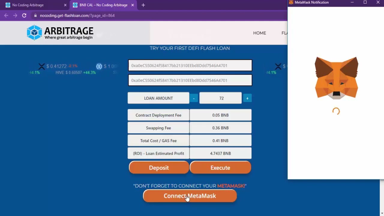 HOW TO FLASH LOAN in Crypto ! No risk, All Reward ! + Yield Farming HACK !EARN FREE 46BNB IN MINUTES