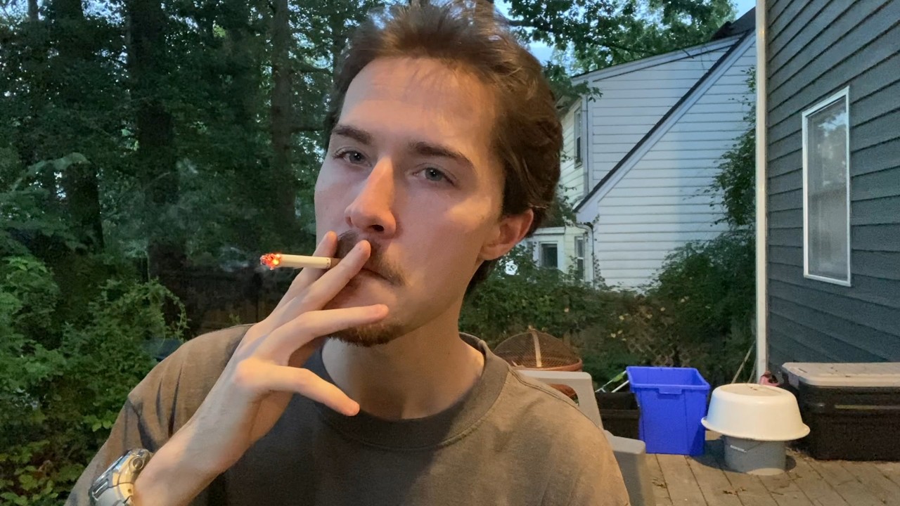 Smoking a Cigarette After Smoking a Cigarette