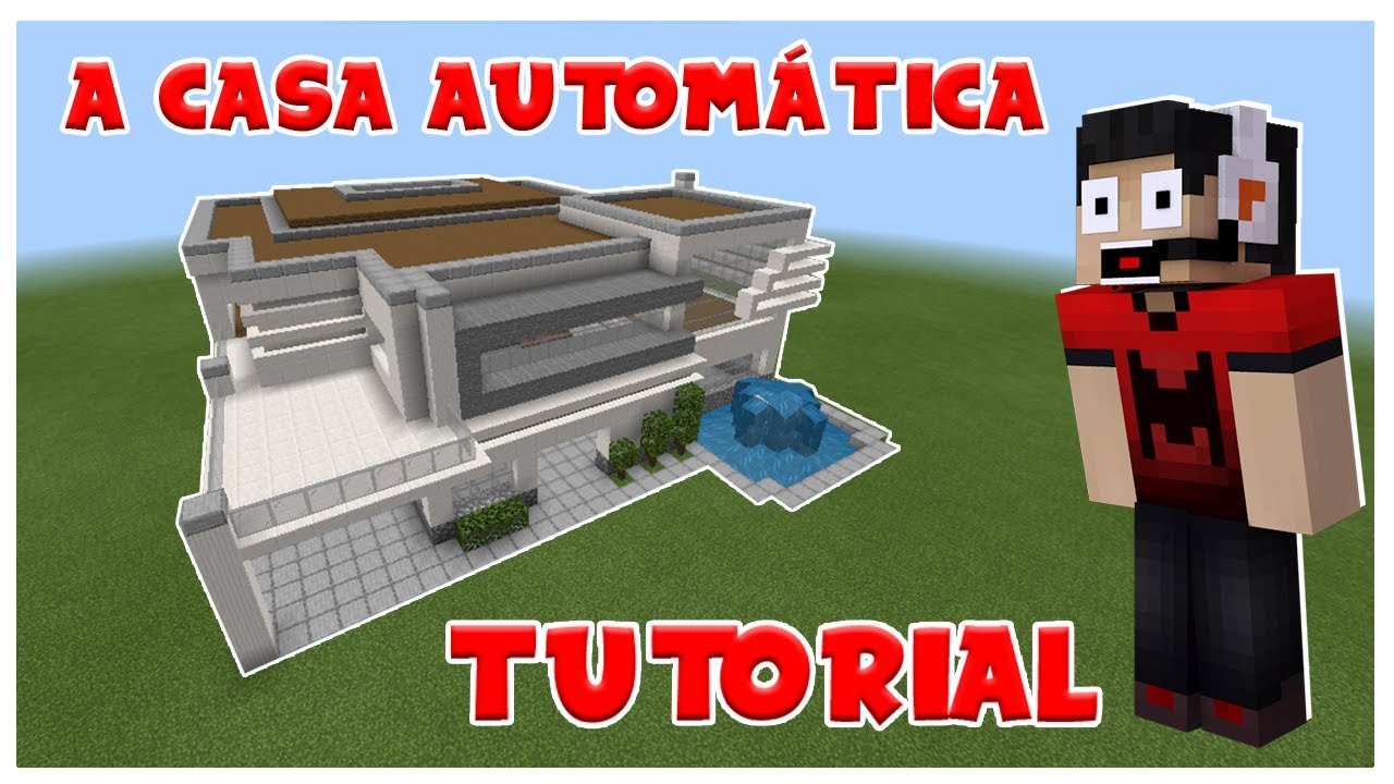Como construir a casa autom&aacute;tica no Minecraft Bedrock