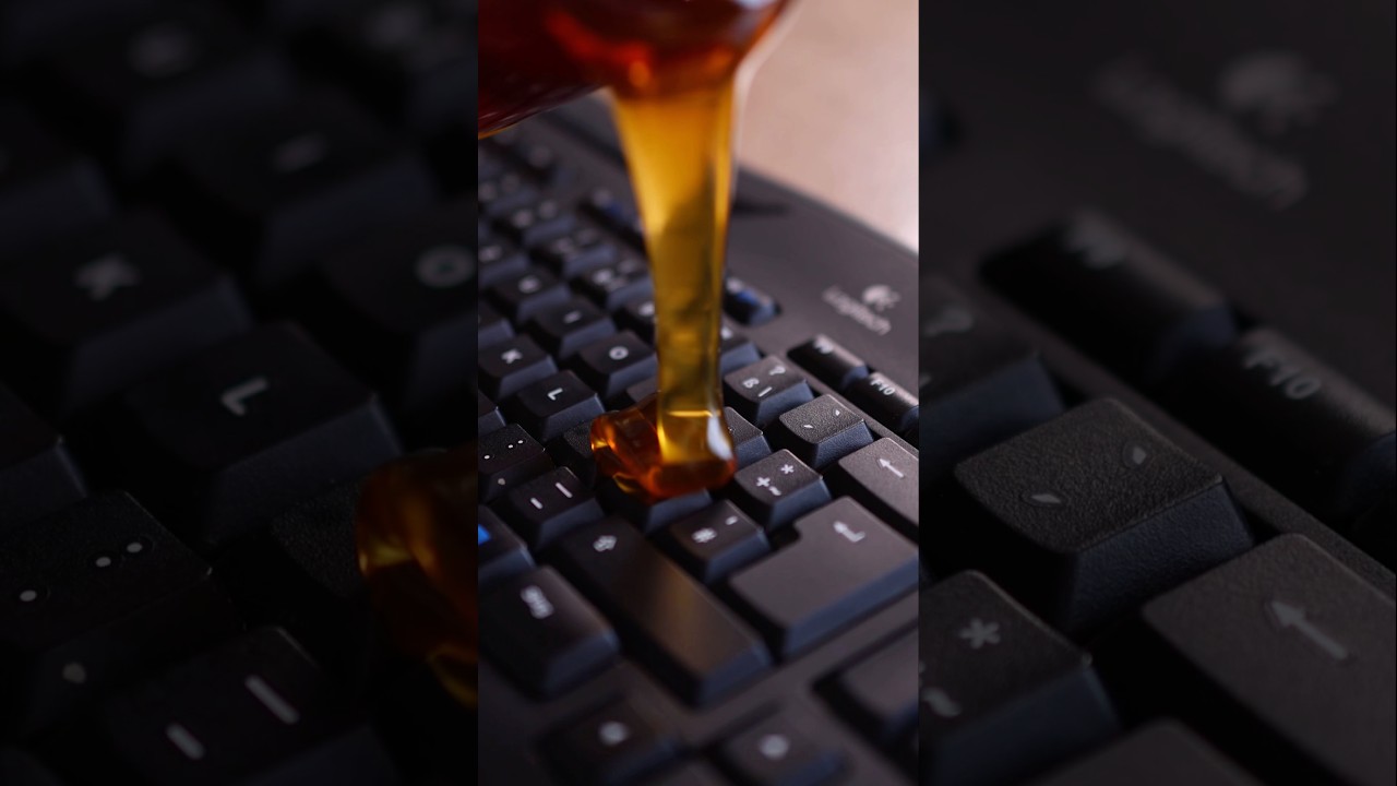 HONEY KEYBOARD 🍯⌨️ Odtwarzam Trend AI • ASMR Po Polsku 🇵🇱